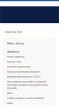 Mobile Screenshot of gops.drzycim.pl